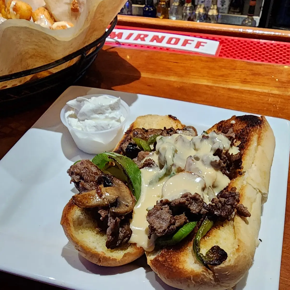 Philly Cheese Steak Sandwich