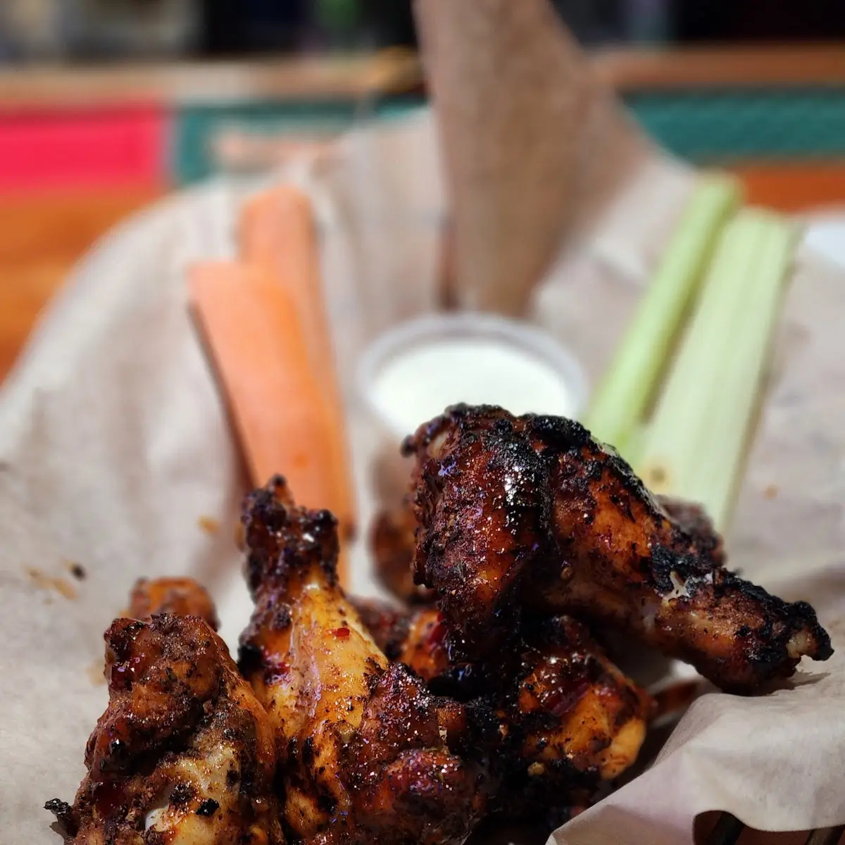Slow-Roasted Grill Wings