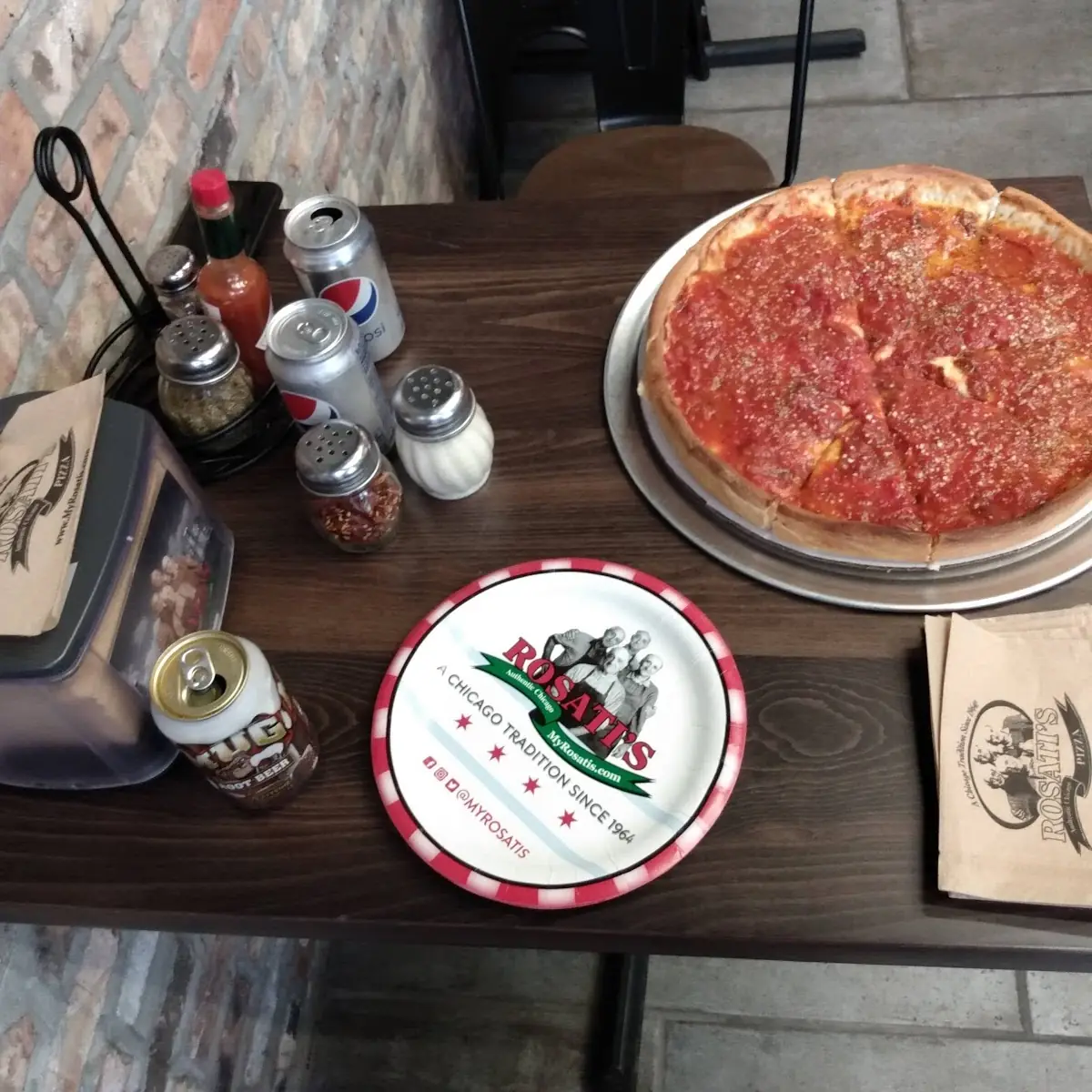 Chicago Deep Dish Pepperoni Pizza