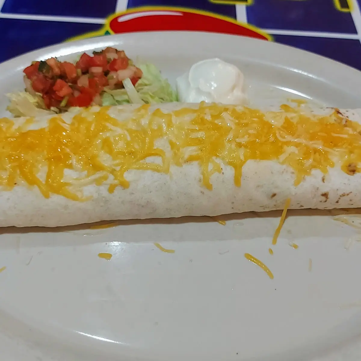 Crispy Chicken Burrito Dinner