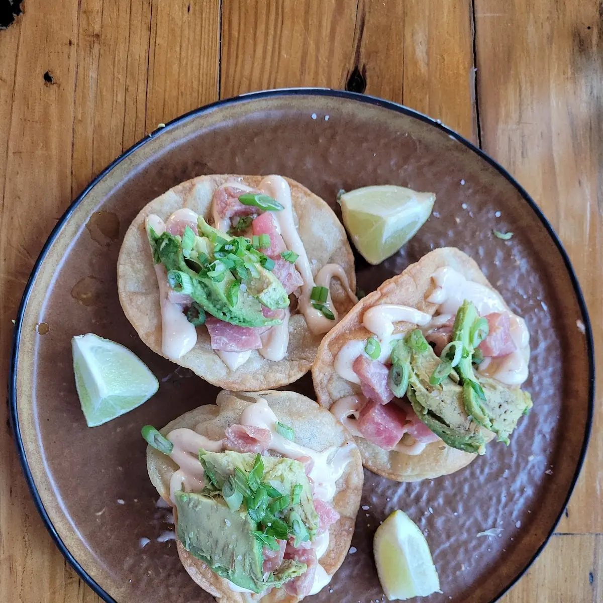 Ahi Tuna Tostadas