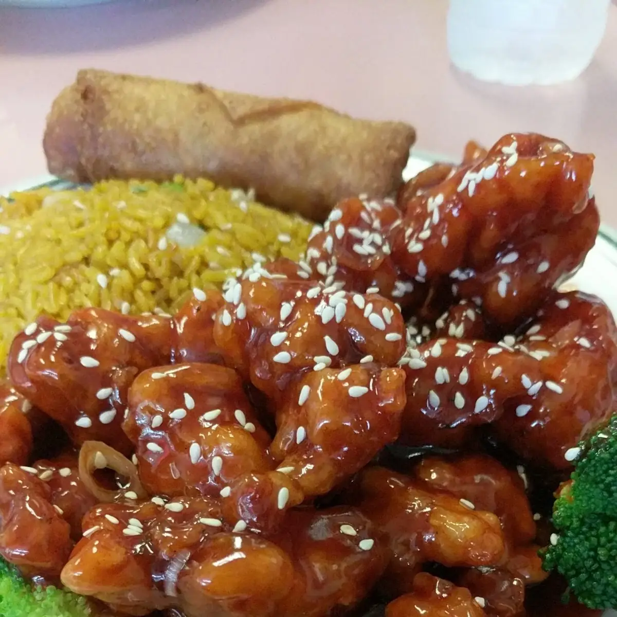 Sesame Chicken Dinner Special