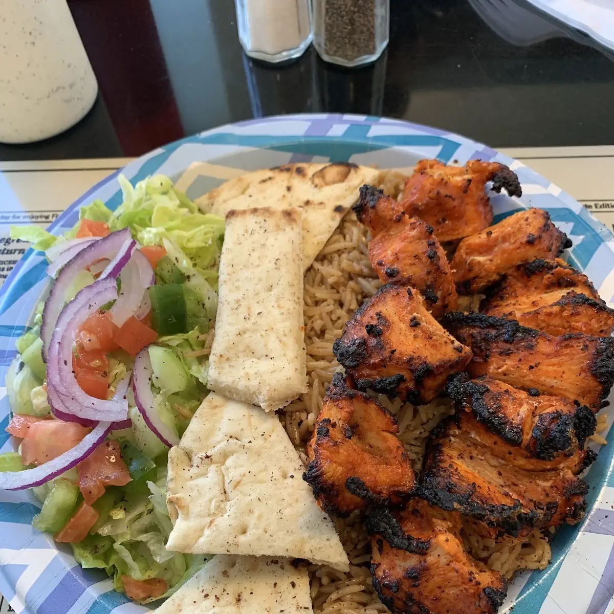 11. Chicken Kebab Salad (Spicy/non-spicy)