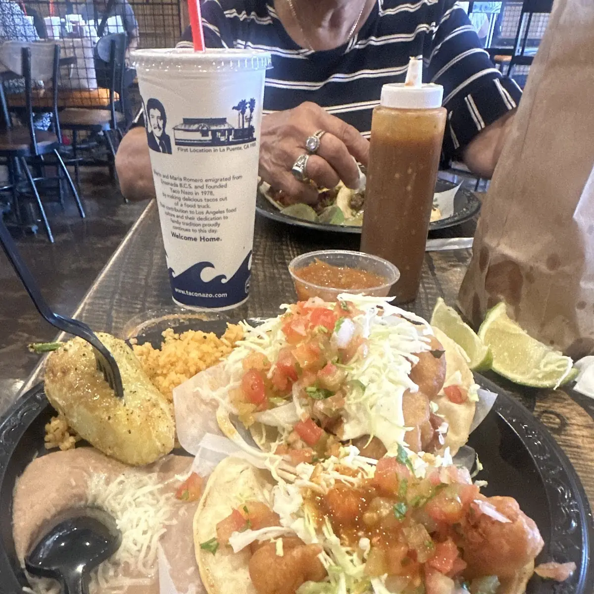 2 Shrimp Tacos not a Combo