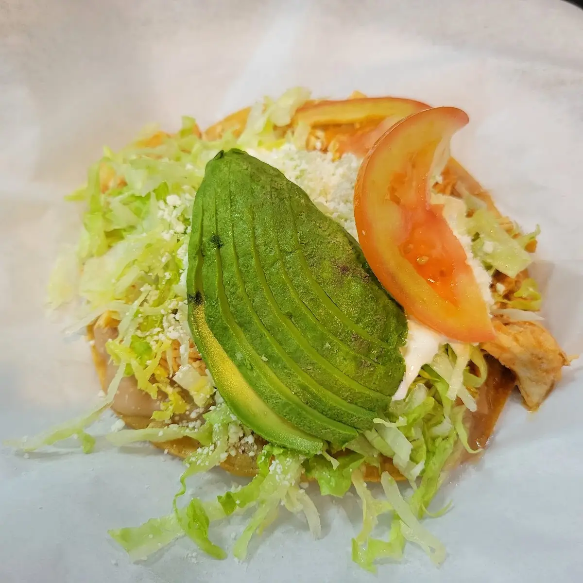 Chicken Tostada