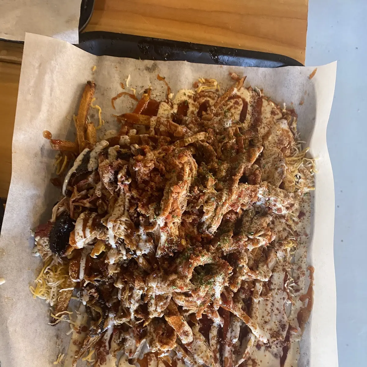 Pulled Pork Loaded Fries
