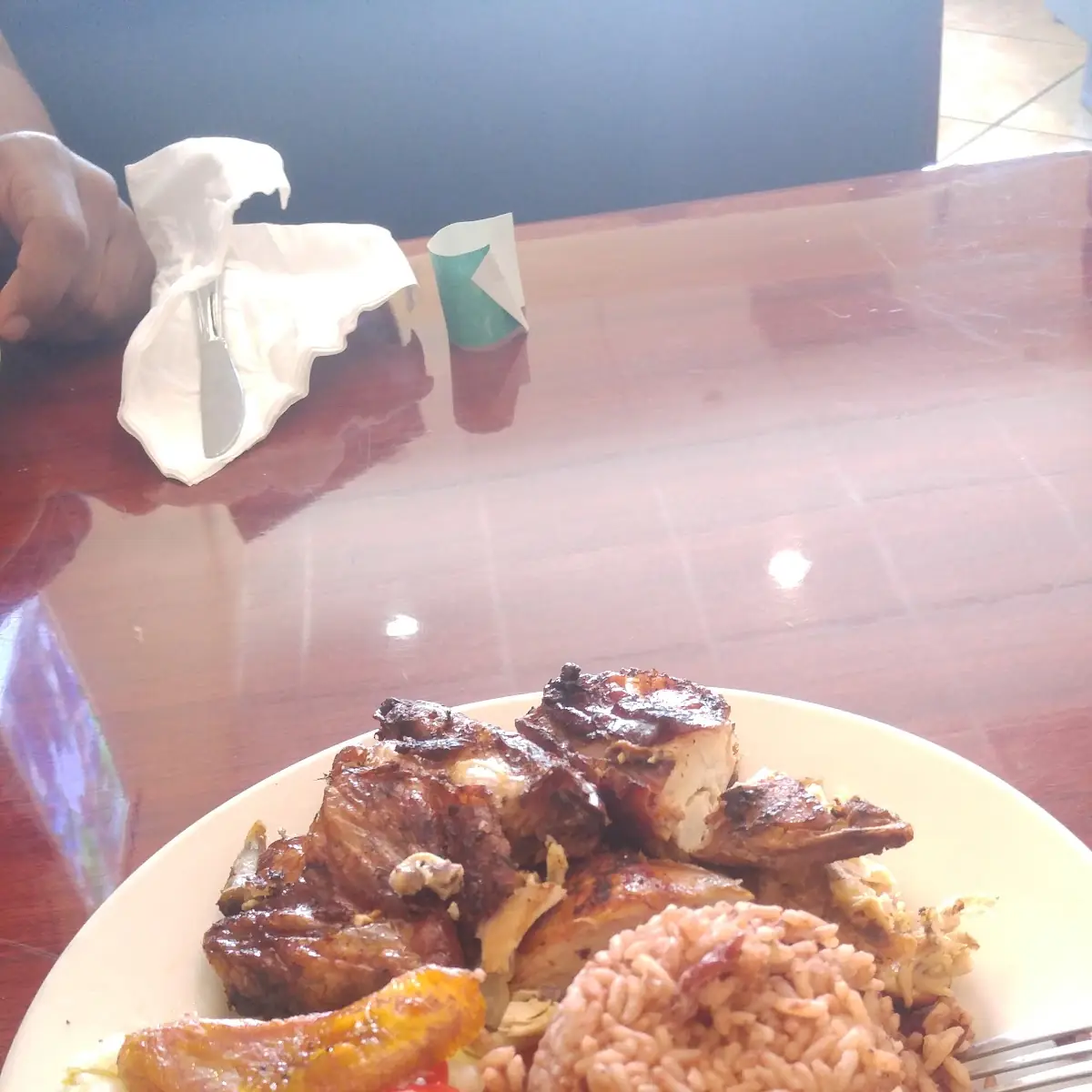Jerk Chicken Rice and Beans