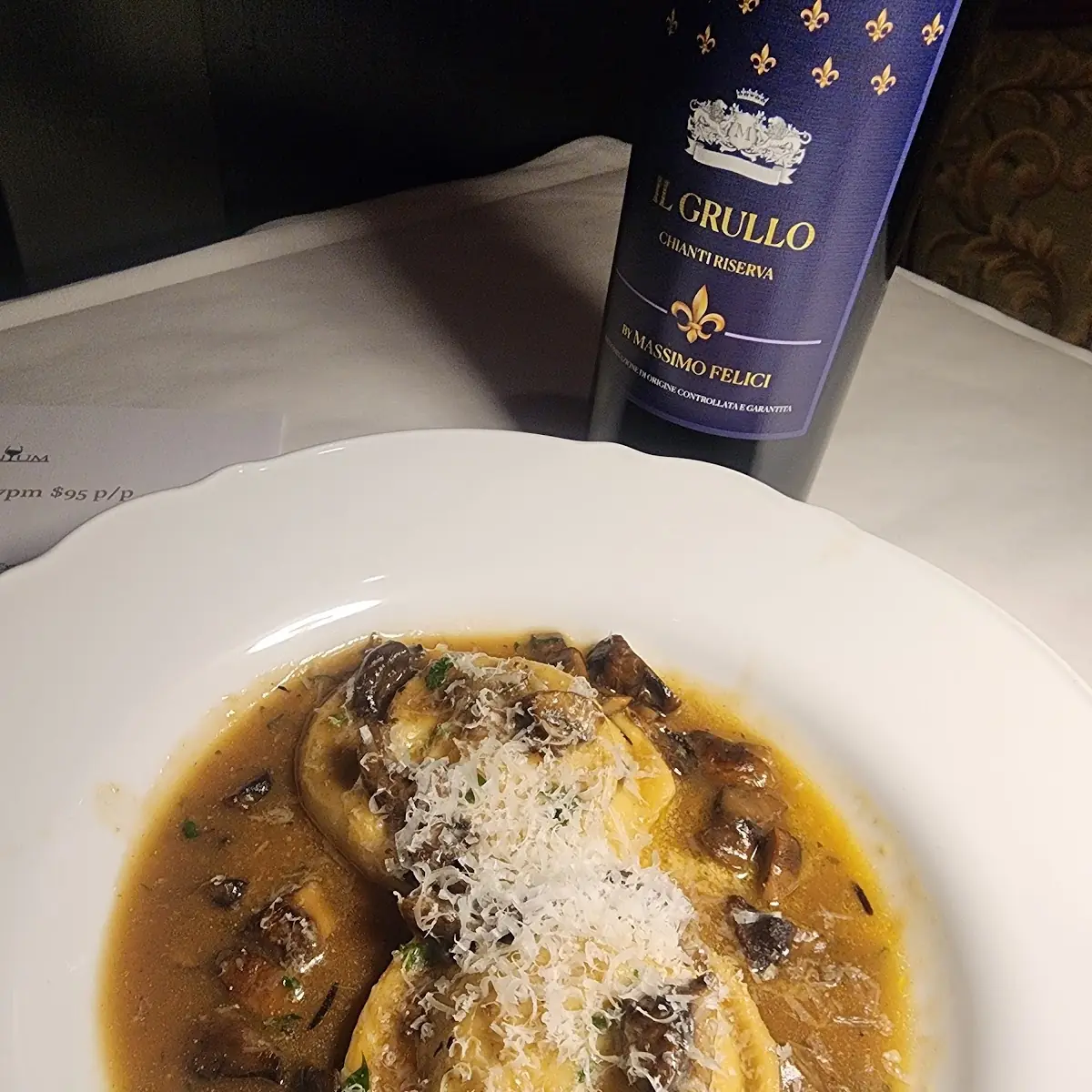 Oxtail Ravioli