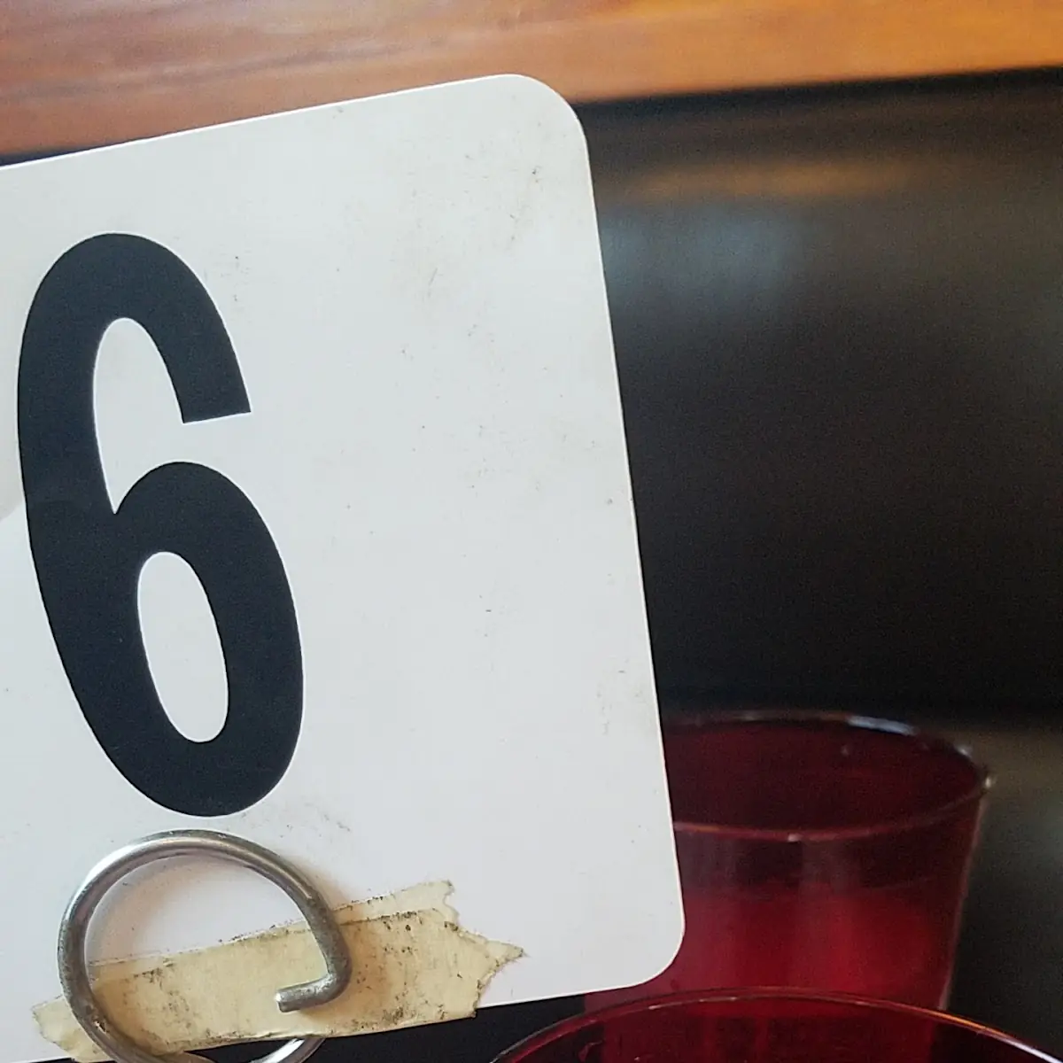 Table Number in Broth