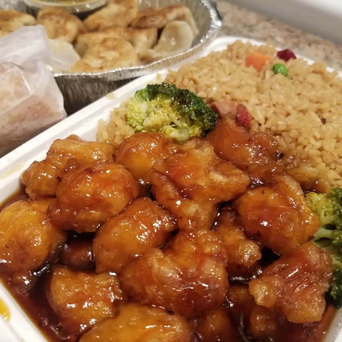 Orange Chicken Lunch