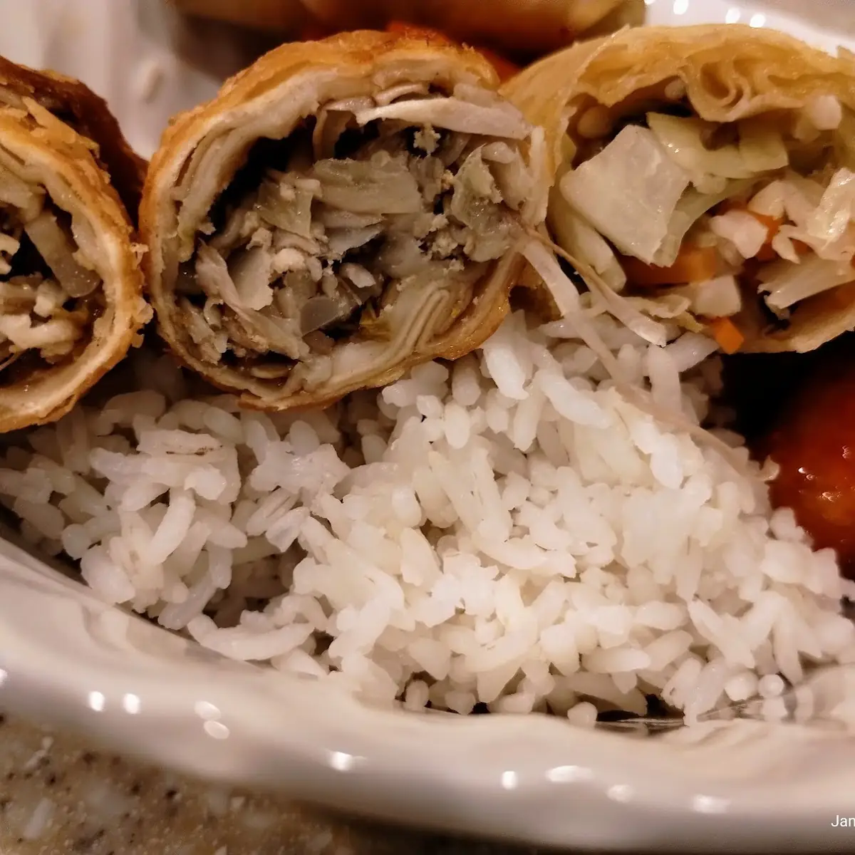 Egg Roll and Spring Rolls