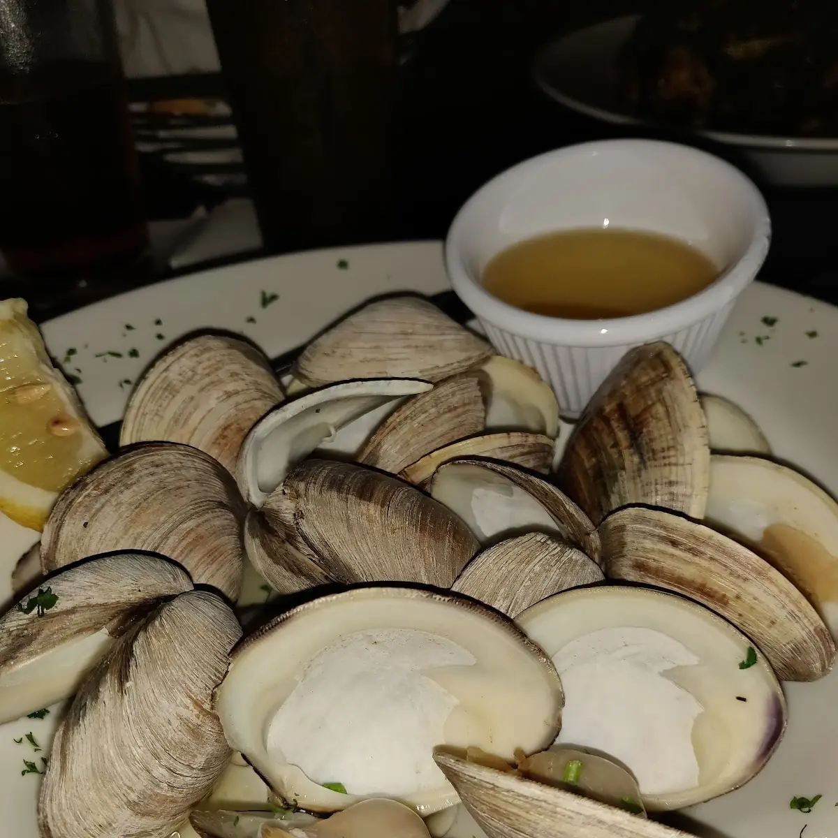 Steamed Clams