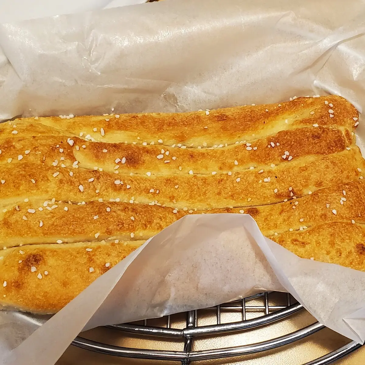 Breadsticks with Cheddar Cheese