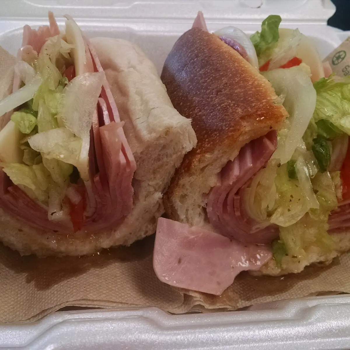 Italian Cold Cut Submarine Sandwich