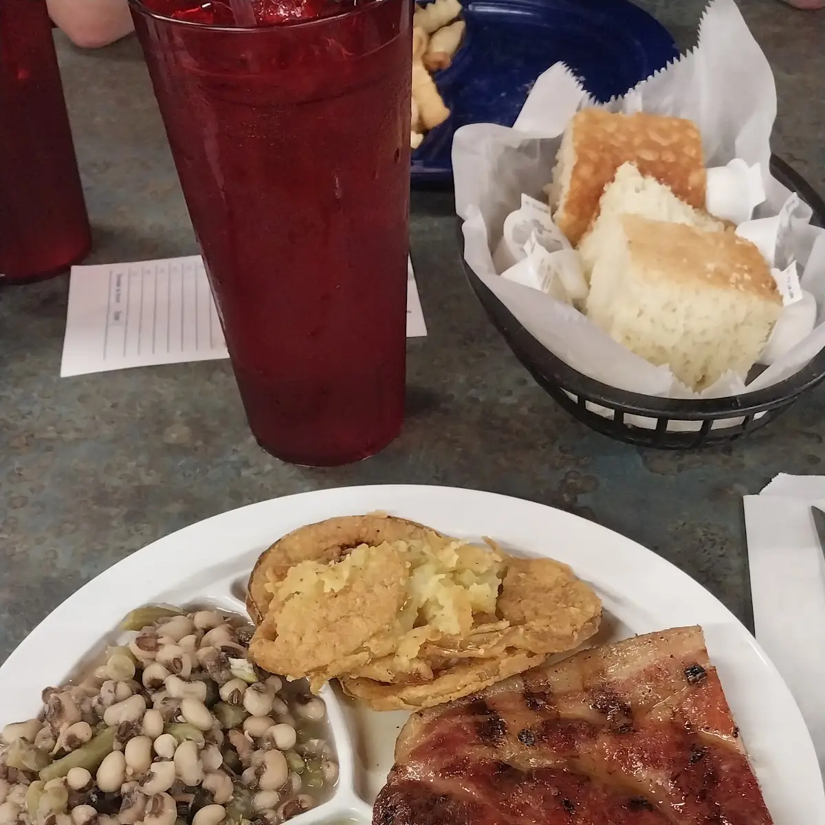 Fried Green Tomatoes and Cornbread