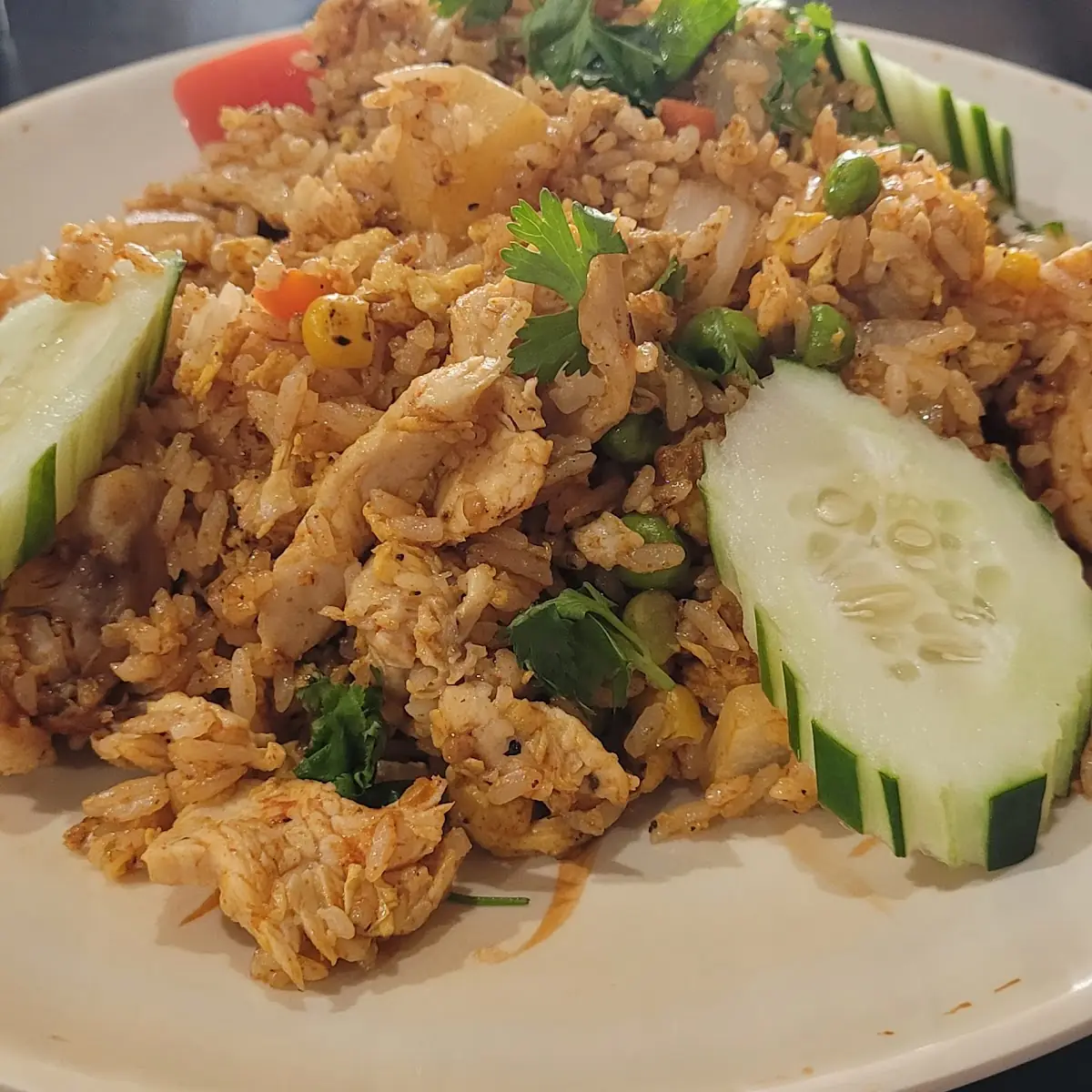Thai Fried Rice with Chicken