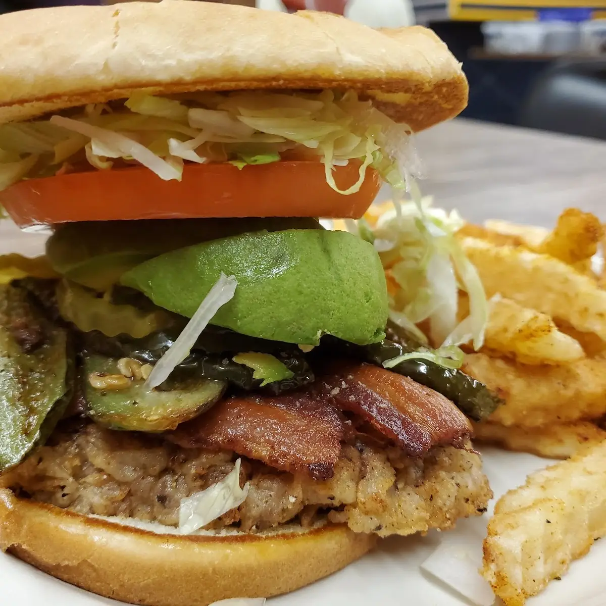 Monster Chicken Fried Steak Burger
