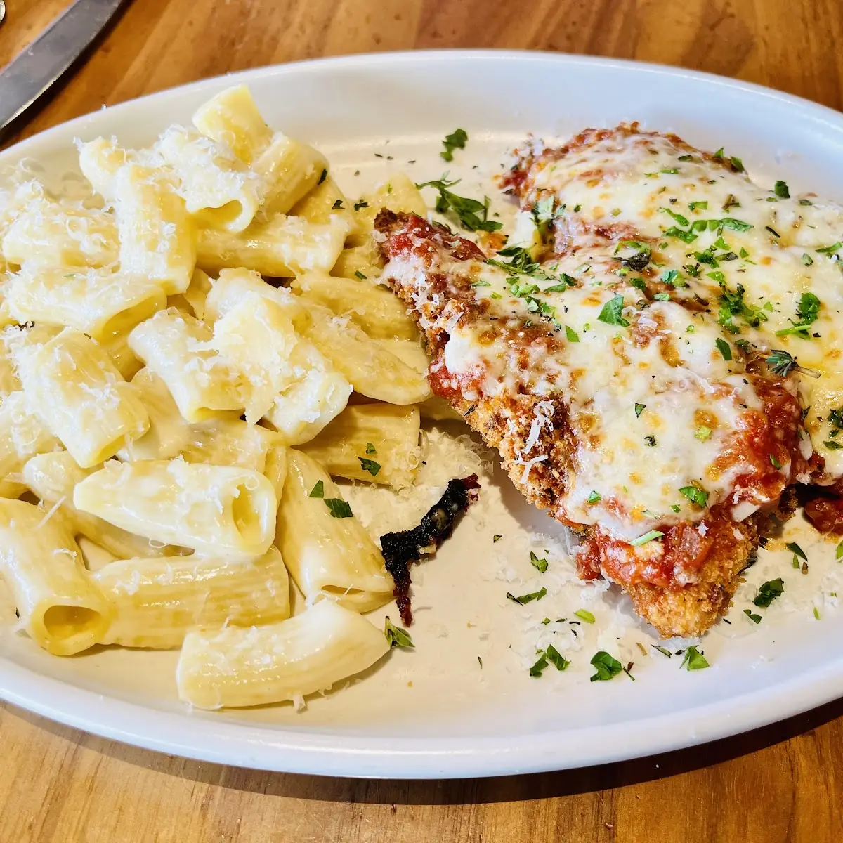 Chicken Parmigiana Verde