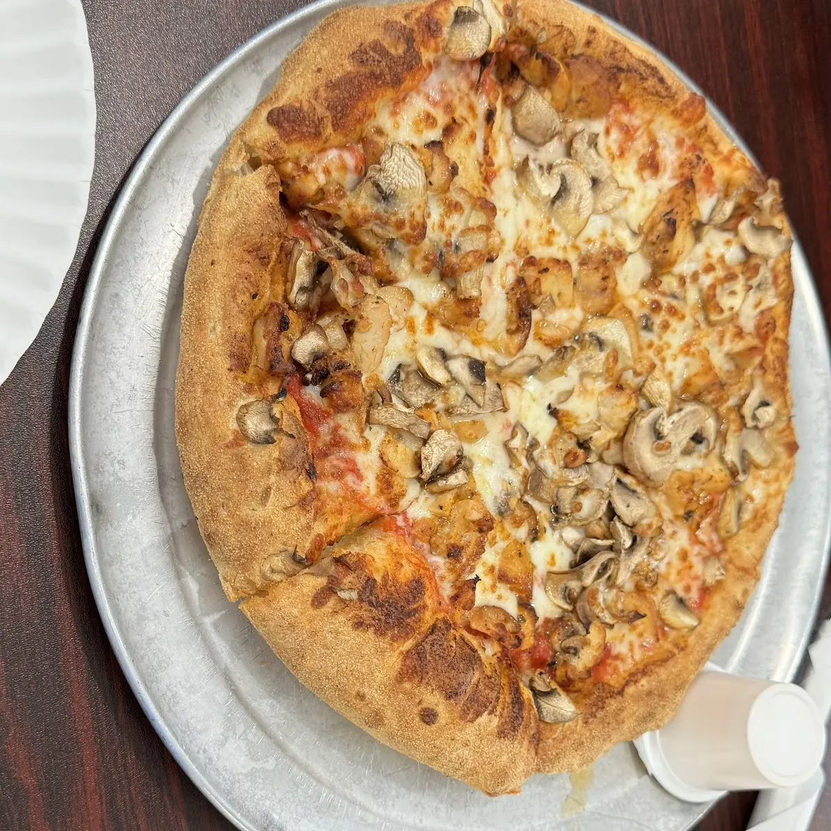 Mushroom Pizza