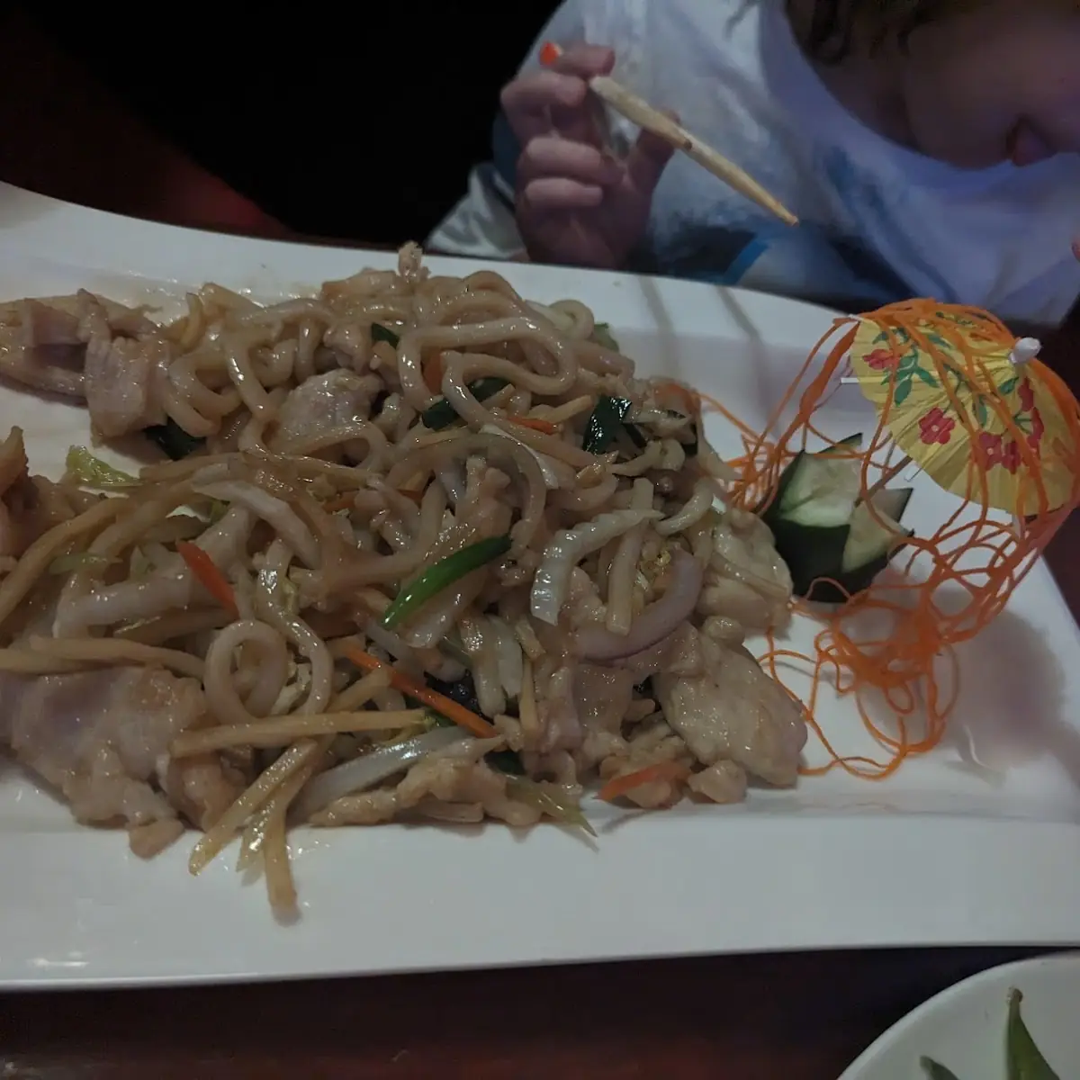 Chicken Udon Noodles
