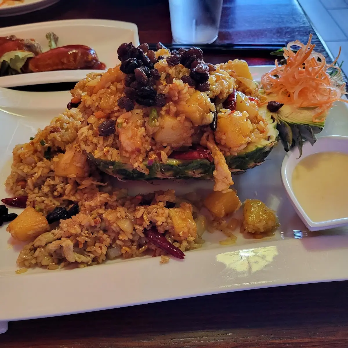 Pineapple Fried Rice w Chicken