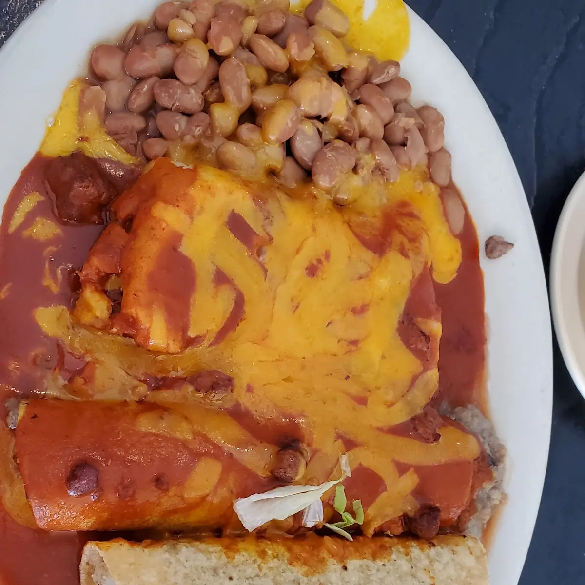 1 Combination Taco Tamale Beef Enchilada