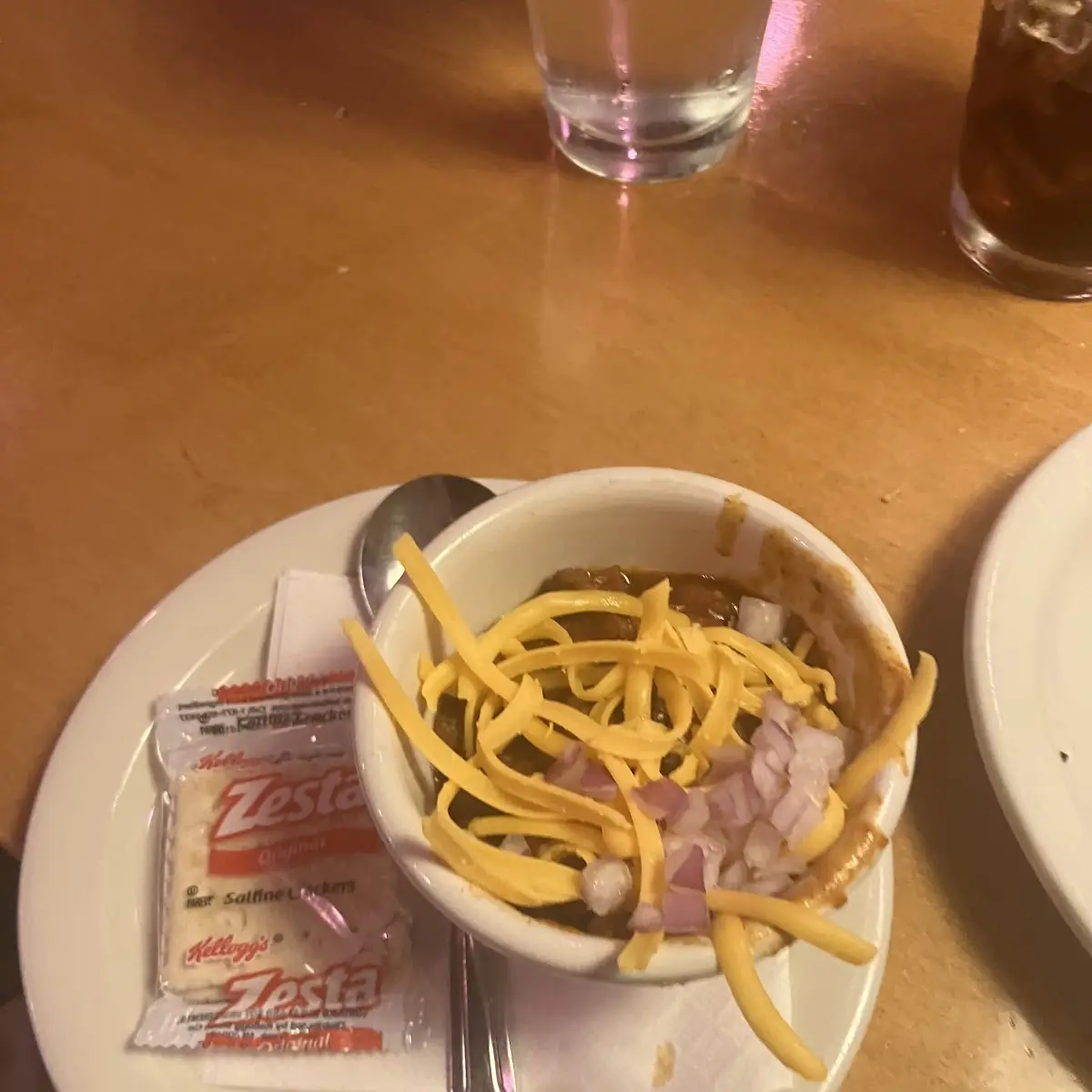 Cheddar Cheese Chili Bowl