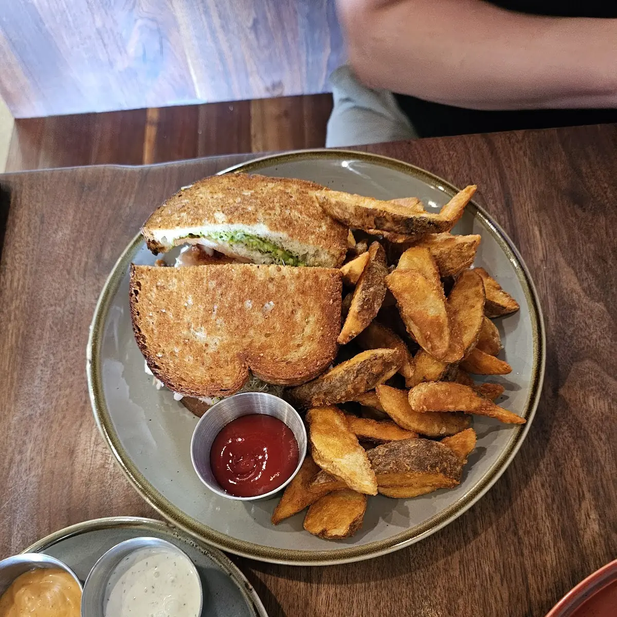 Battered Wedge Fries Side