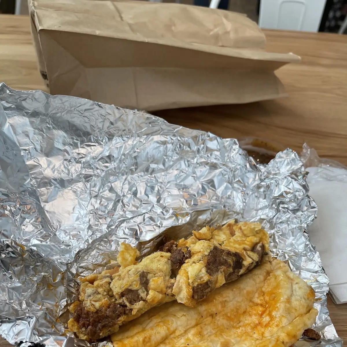 Ala Carte Breakfast Taco