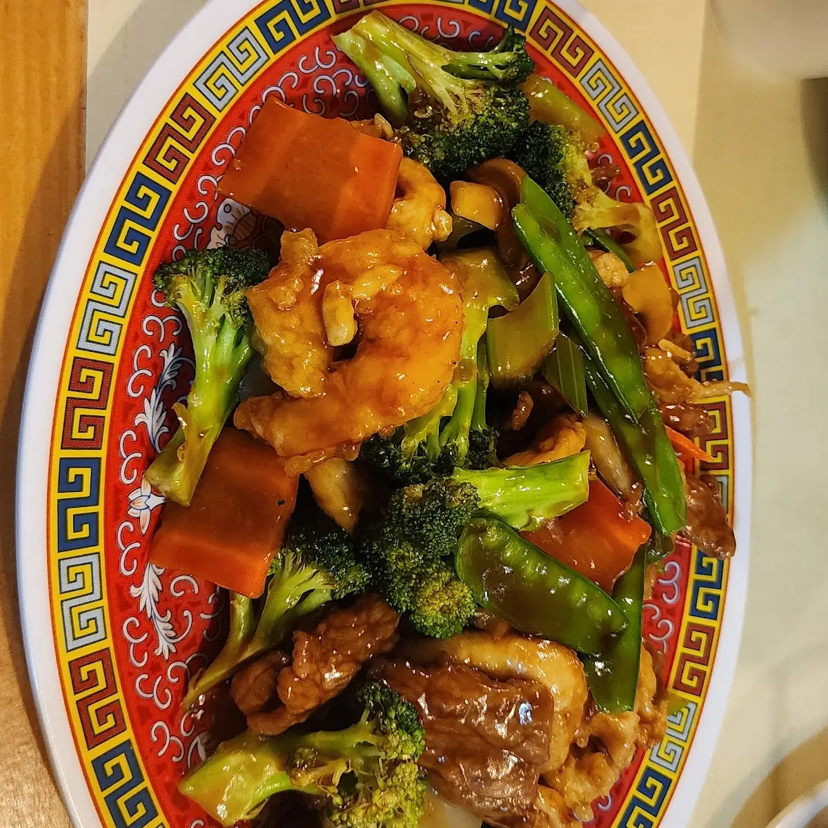 Triple in Garlic Sauce