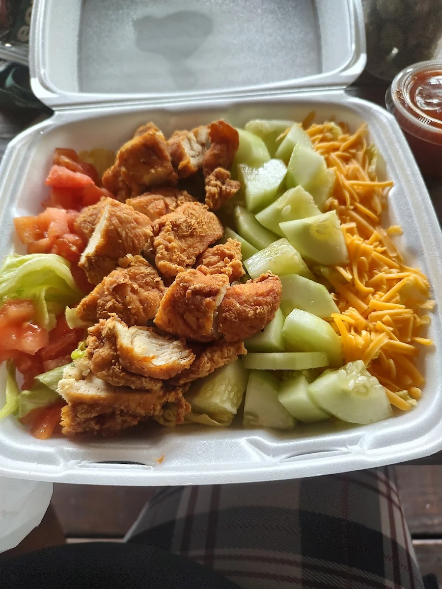 Fried Chicken Salad