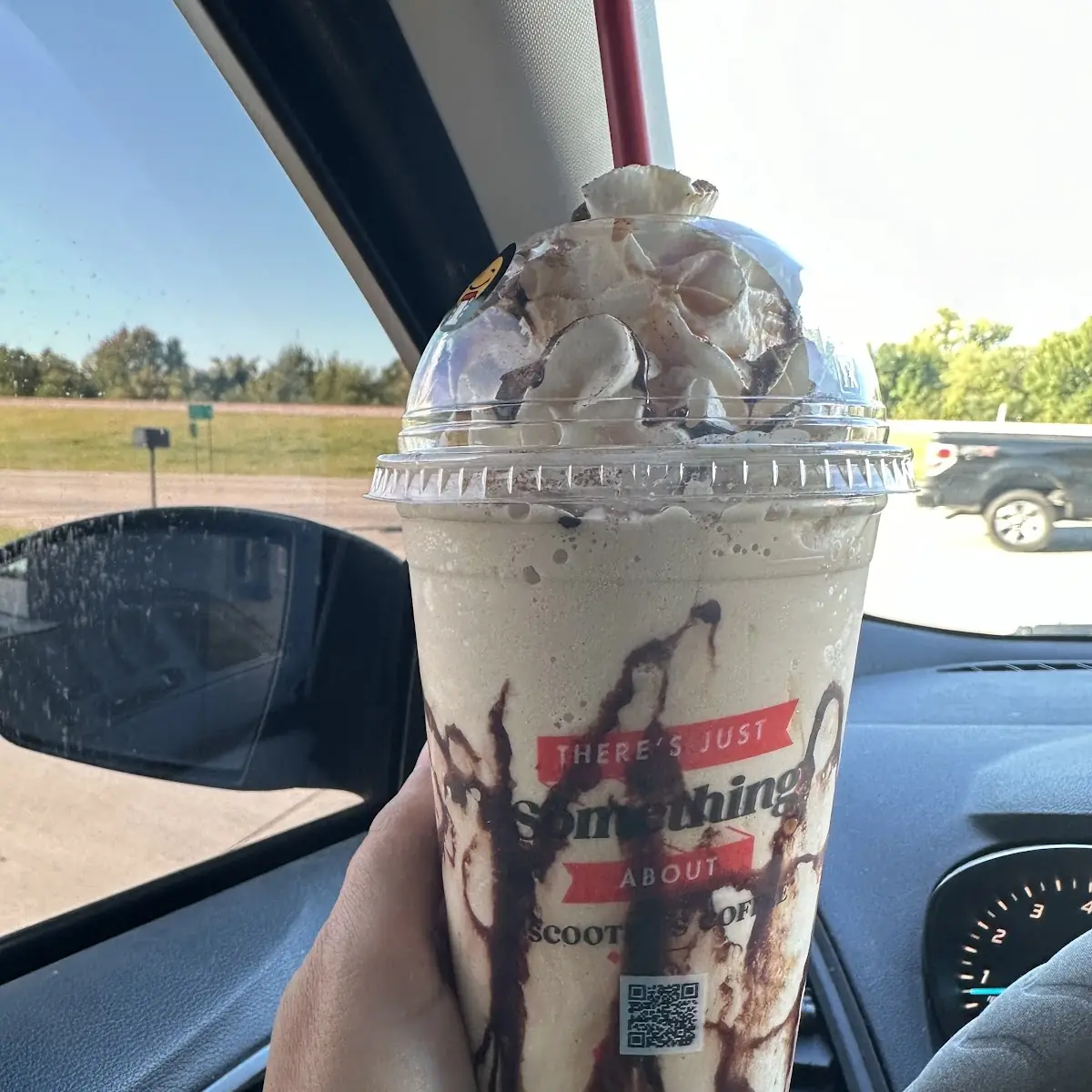 Blended Cappuccino with Chocolate Drizzle