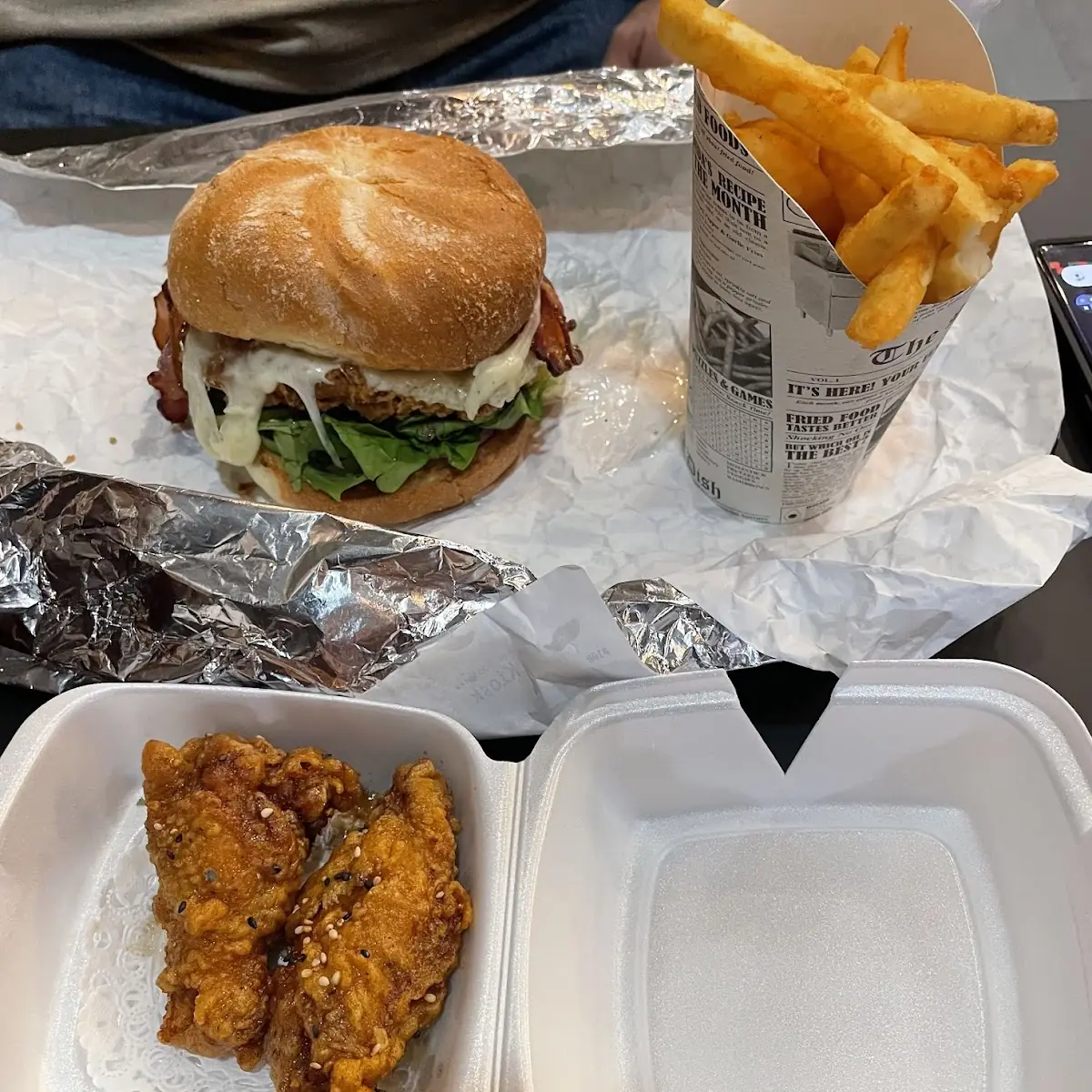 Cnr Premium Chicken Sandwich Combo