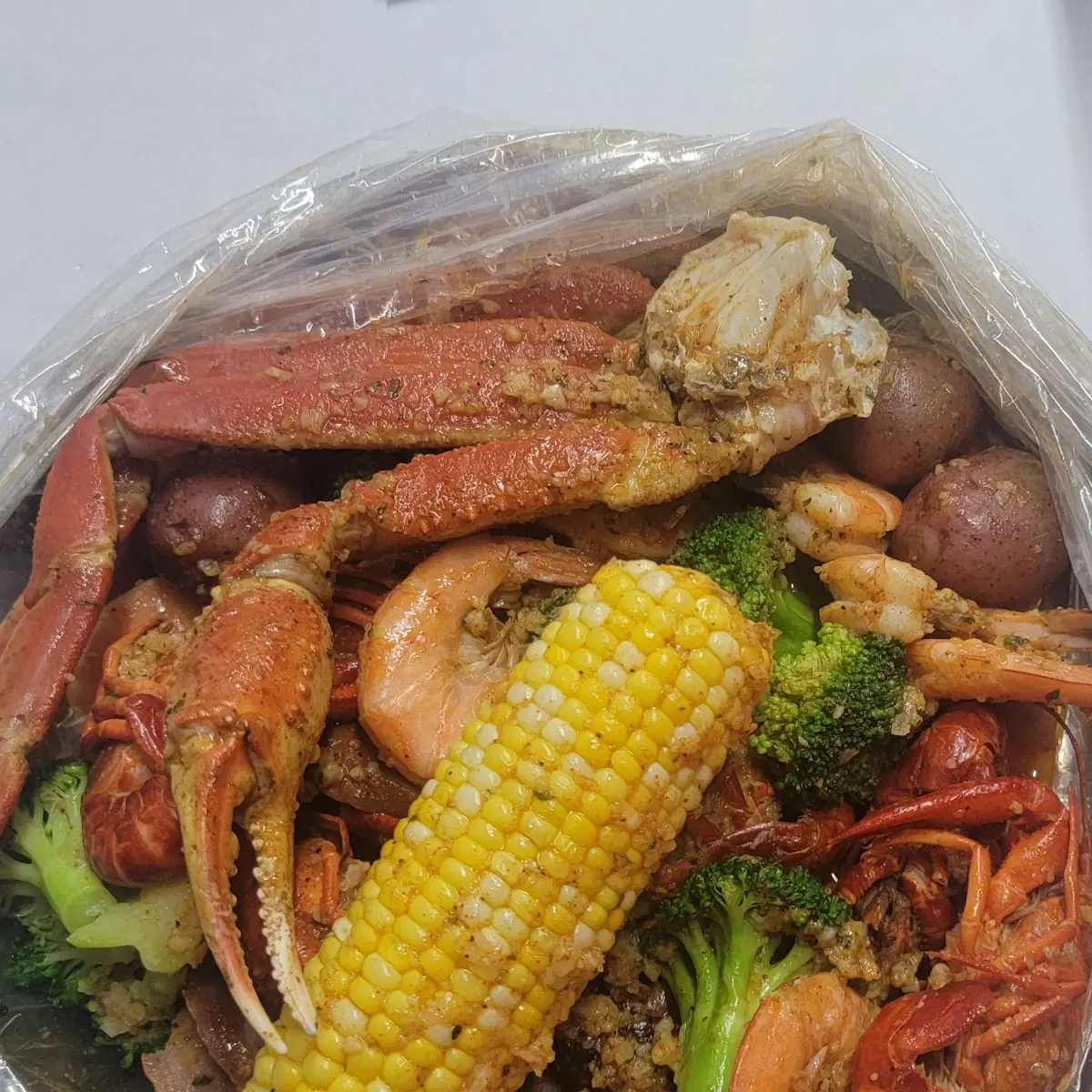 Combo Shrimp and Snow Crab Legs