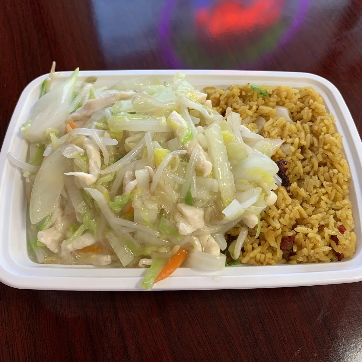 Chicken Chow Mein Combination