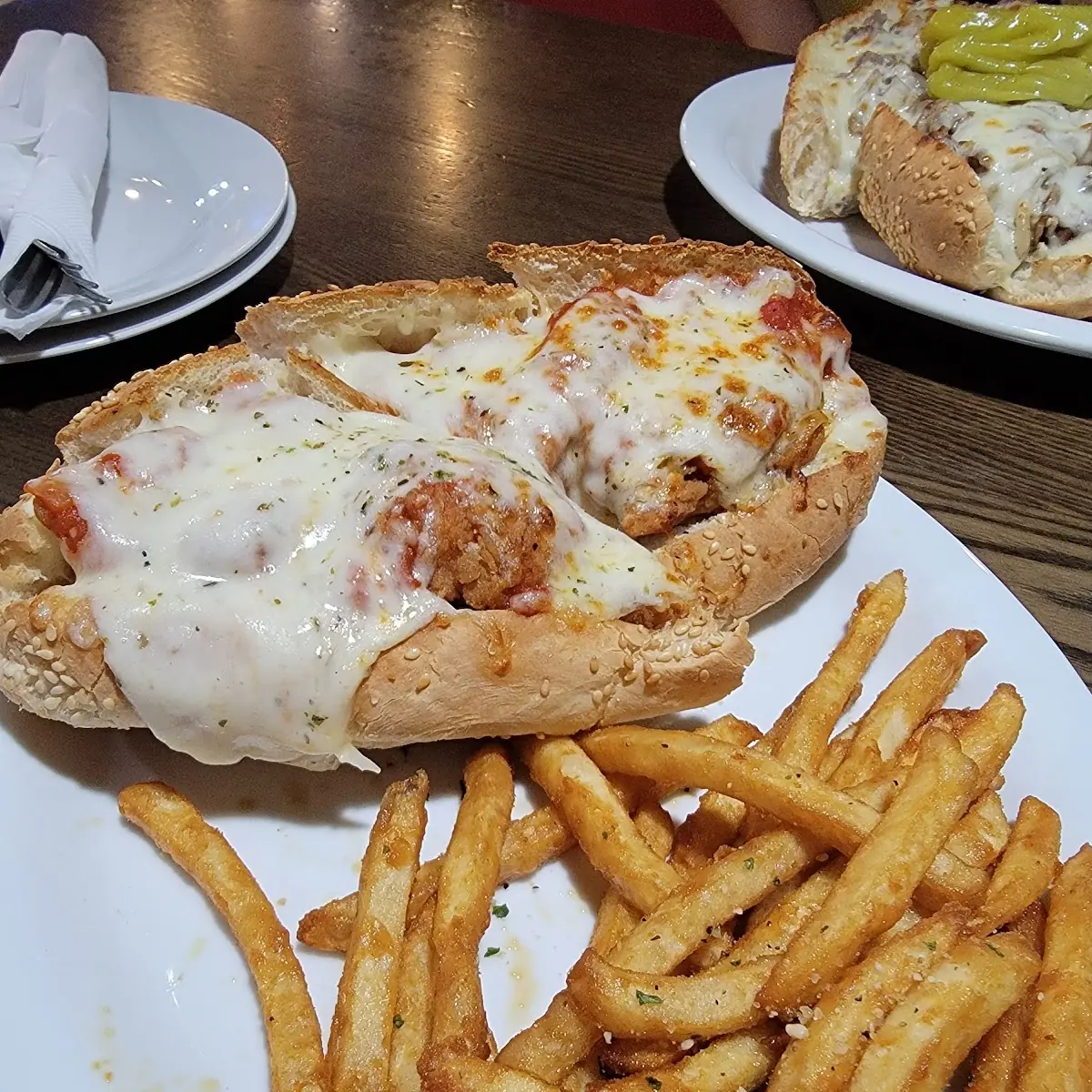 Chicken Parmigiana Sandwich