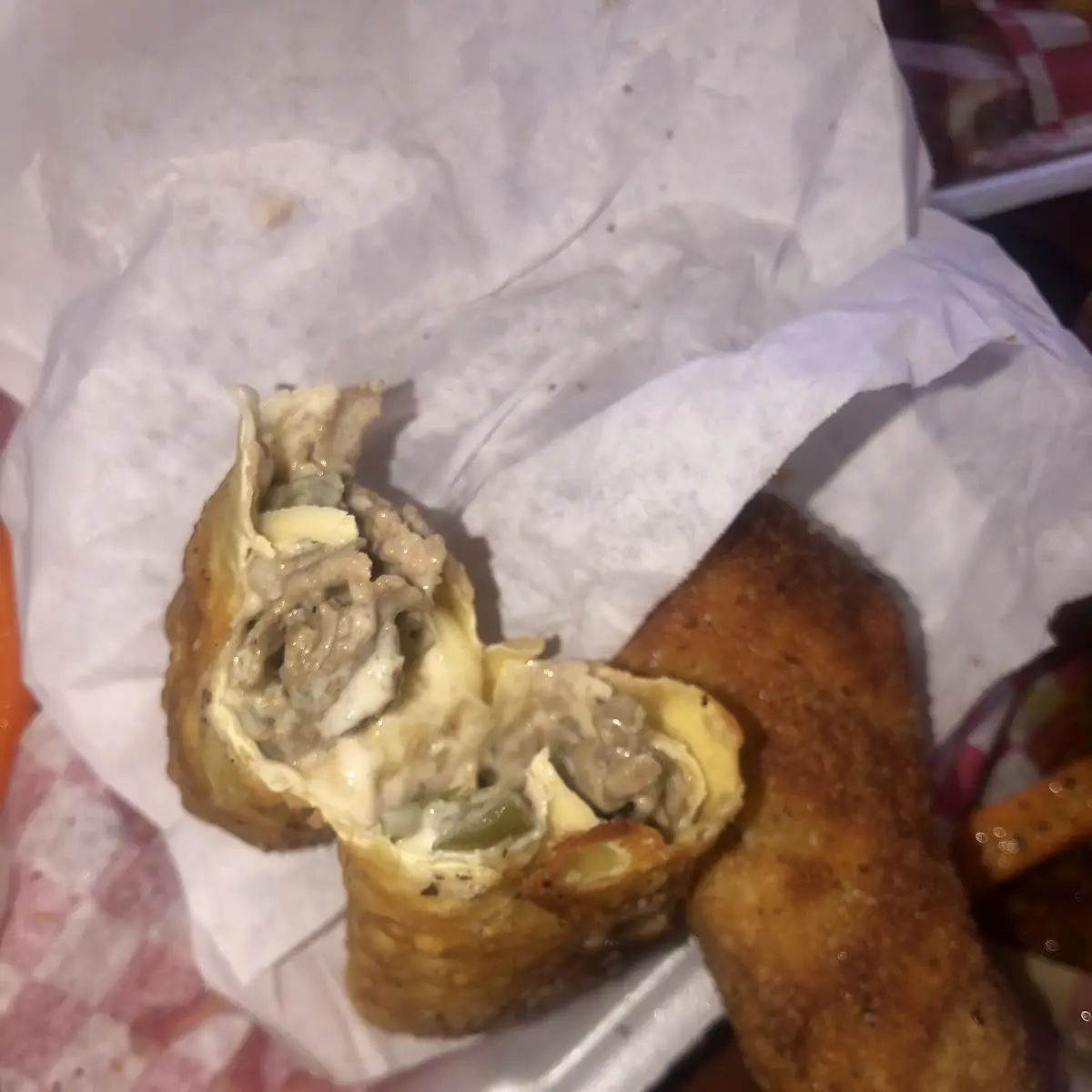 Philly Steak Egg Rolls