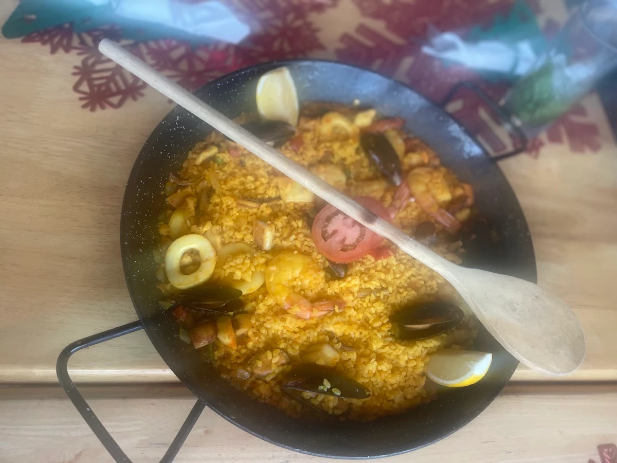 Seafood Paella for 2