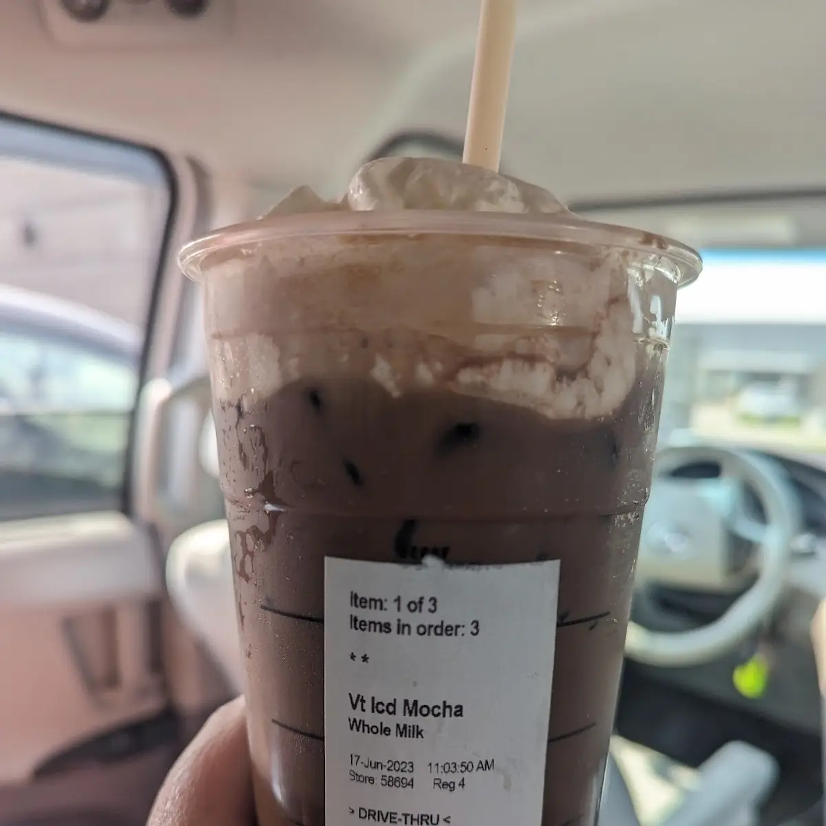 Venti Iced Mocha