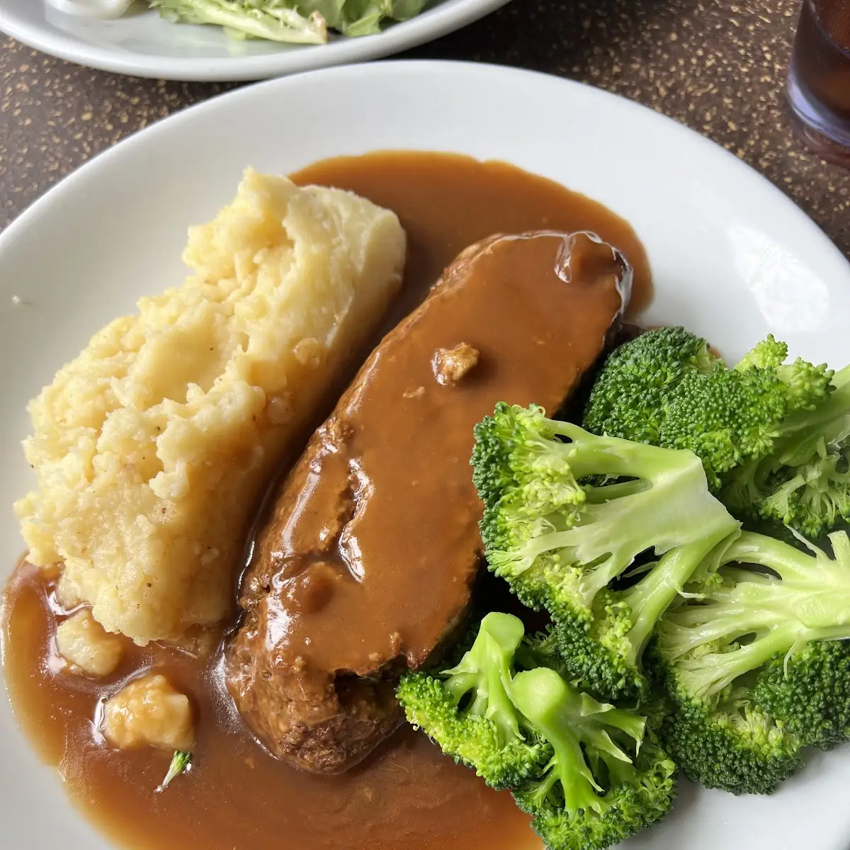 Meatloaf with Mashed Potatoes
