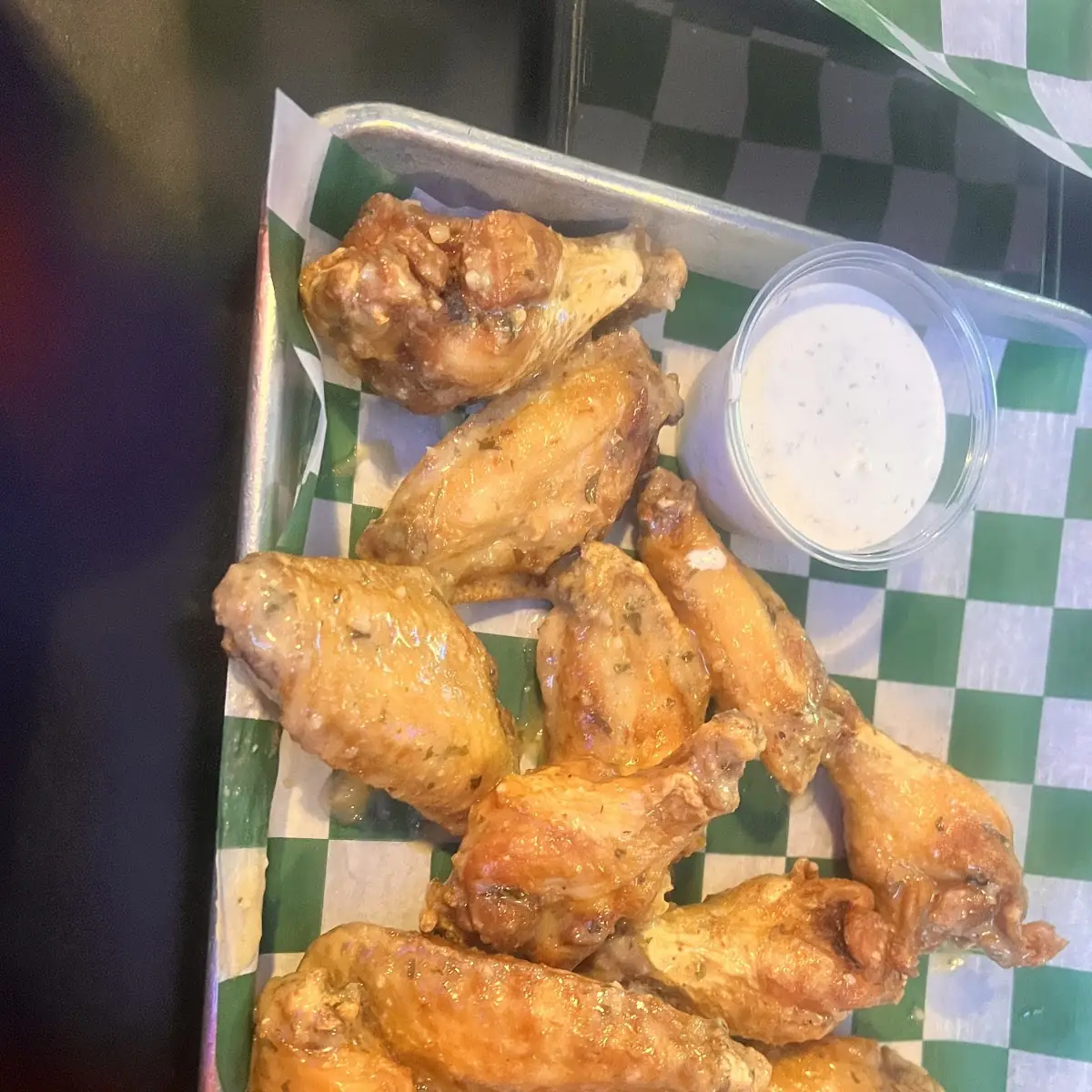 Garlic Parmesan Wings