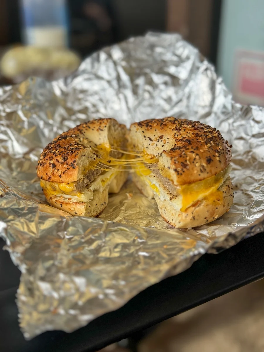 Everything Bagel with Sausage