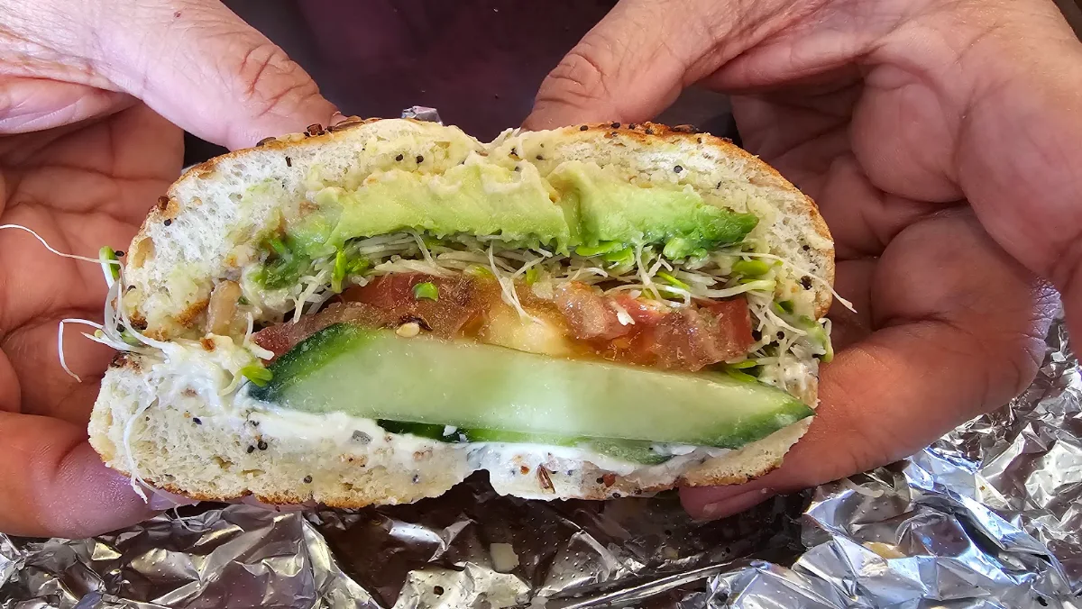 Vegetarian Bagel Cream Cheese
