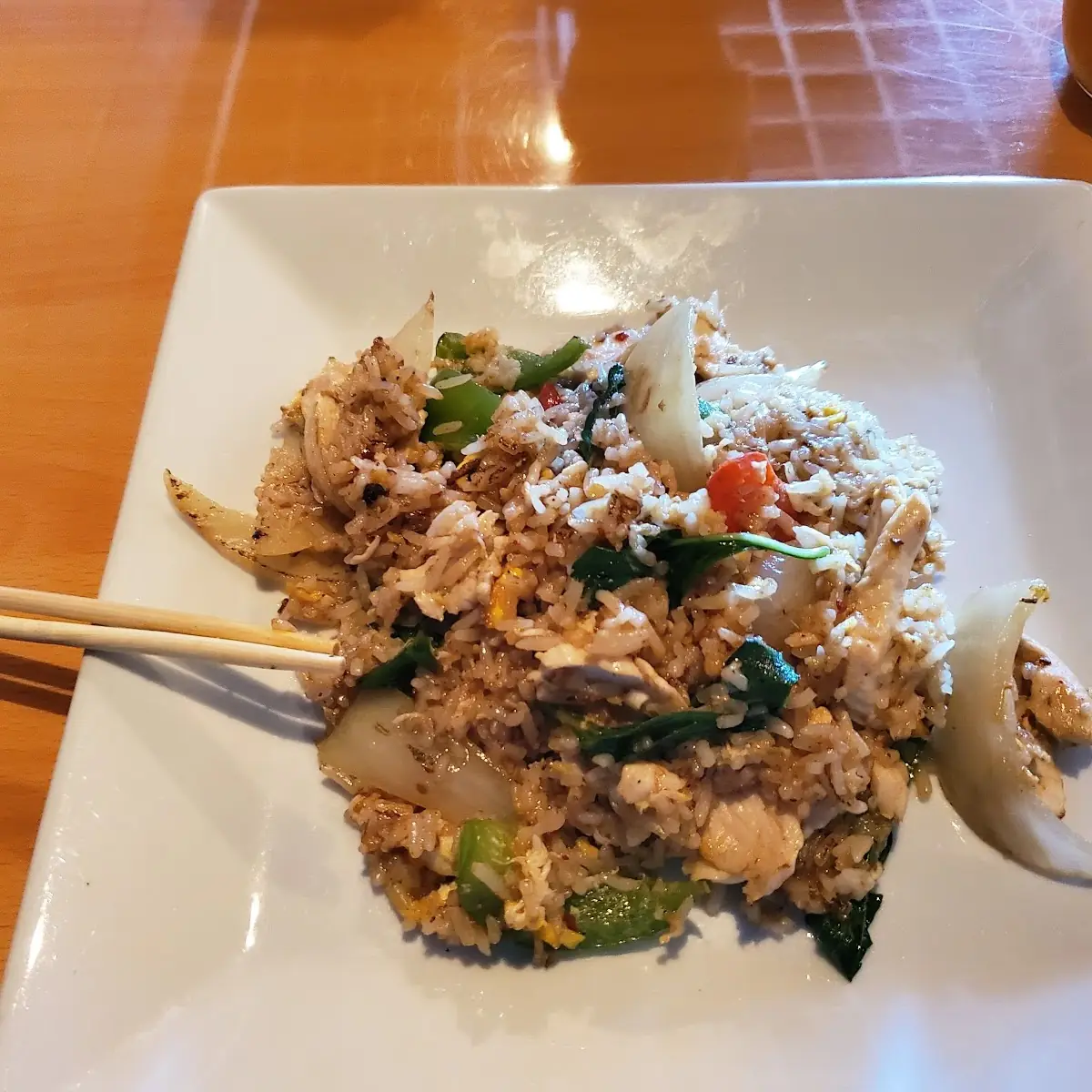 Basil Chicken Fried Rice