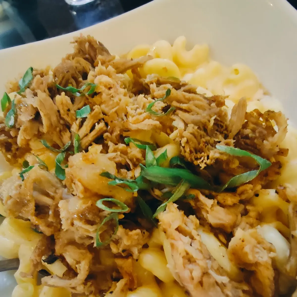 Pulled Pork Macaroni Cheese