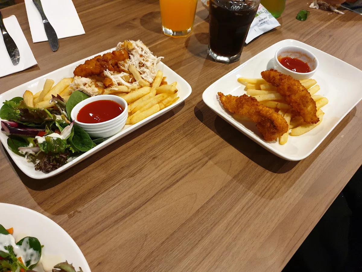 Chicken Tenders with Fries, Newmason Eat Drink Relax