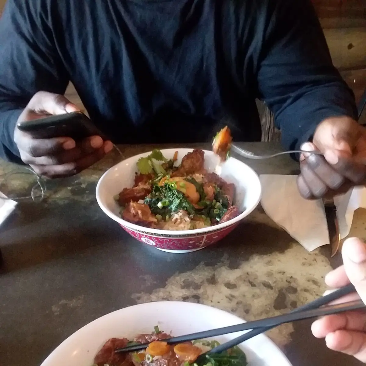 Braised Pork Ribs Rice
