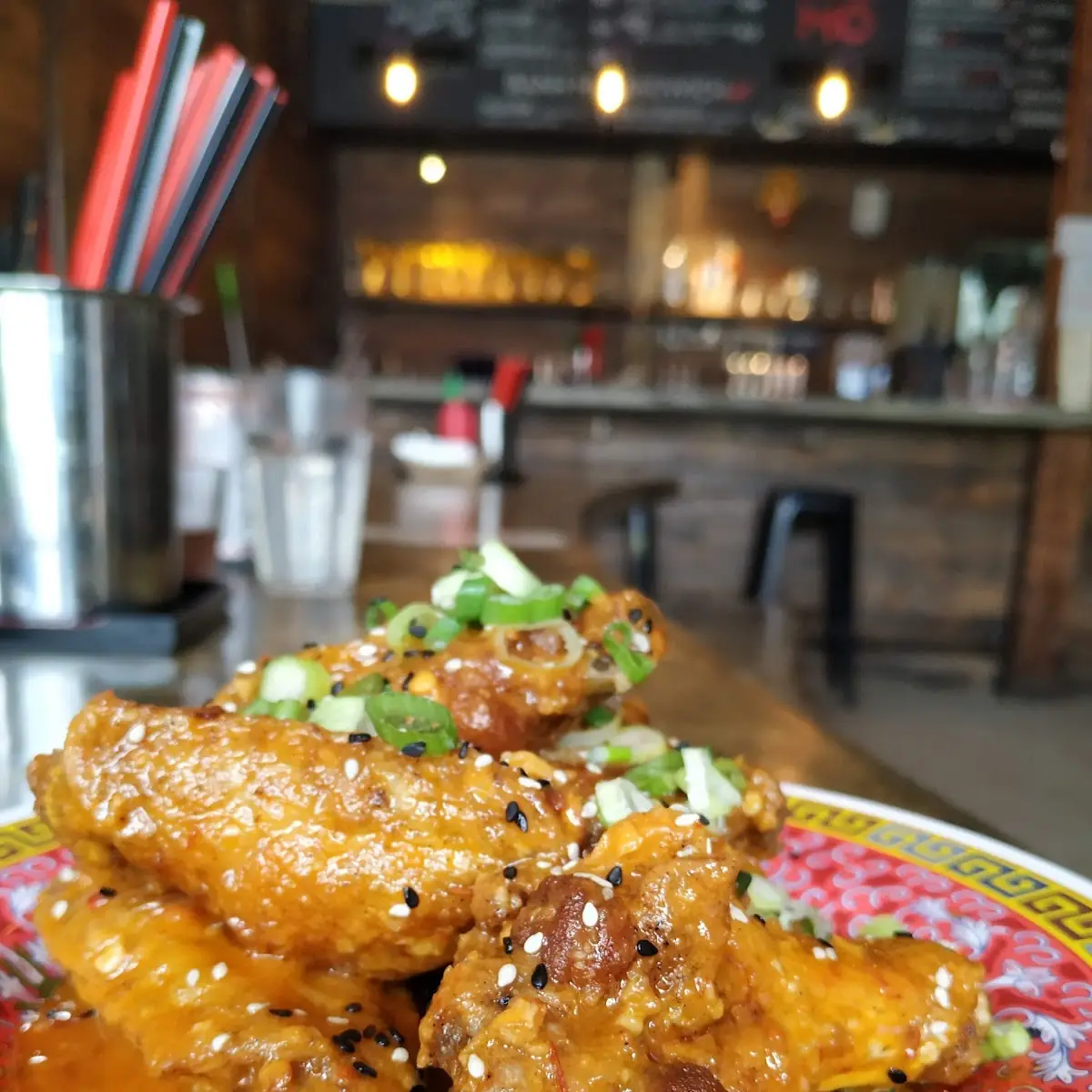 MO Wangs with Bell & Evans Wings Tossed in a Caramelized Garlic Fish Sauce