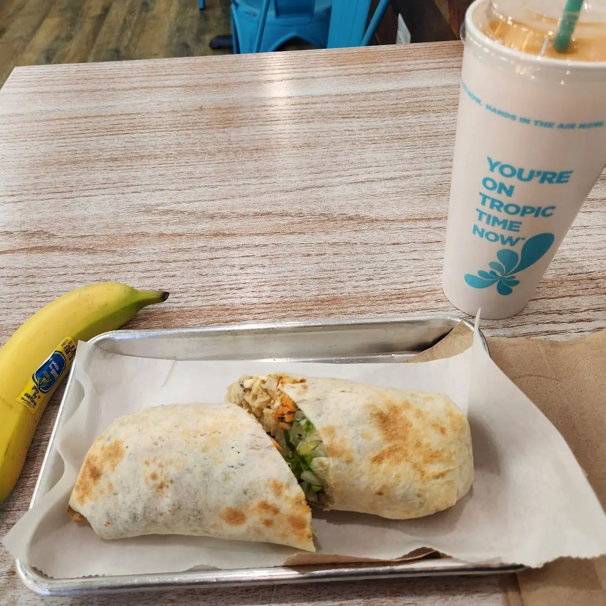 Thai Chicken Wrap