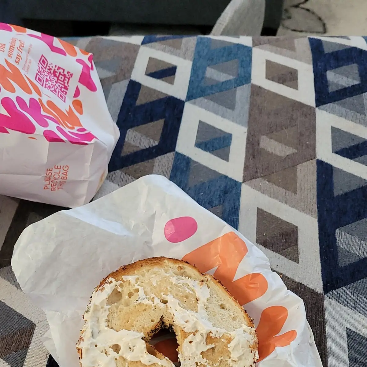 Bagels with Cream Cheese Spread
